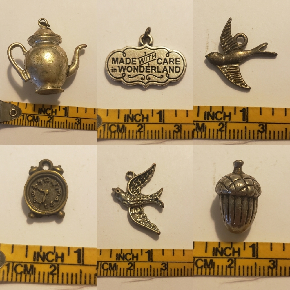 13 Vintage Jewelry Charms